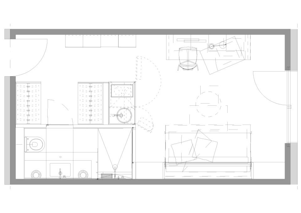 Grundriss Apartment