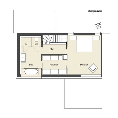 Grundriss Obergeschoss