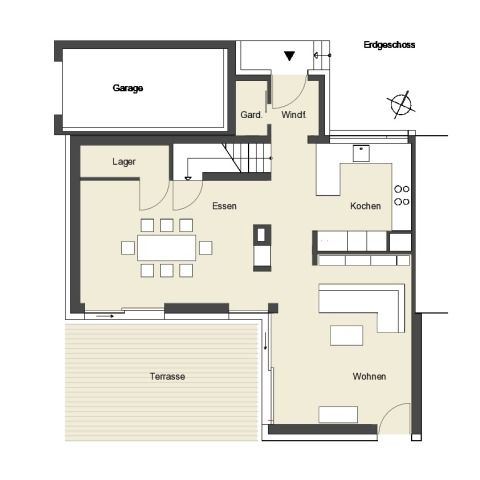Grundriss Erdgeschoss