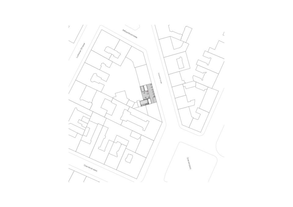 Lageplan M 1:500