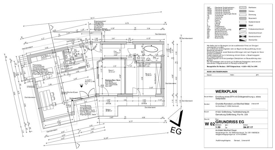Grundriss EG Ausführung