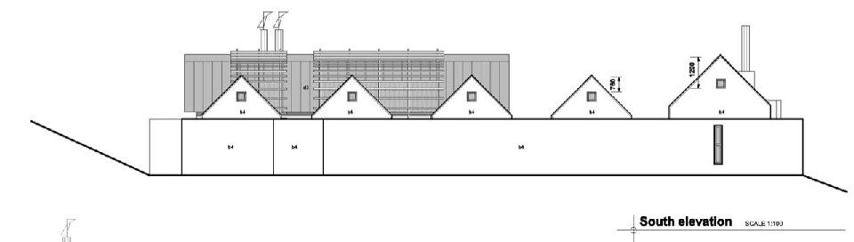 Ansicht von Süden