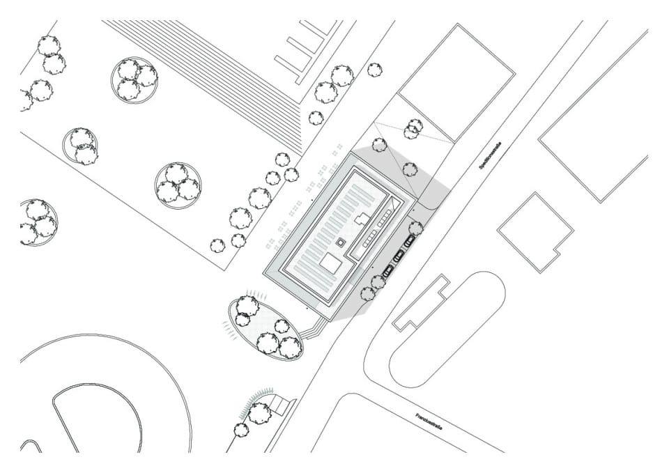 The Cradle, Düsseldorf - Lageplan