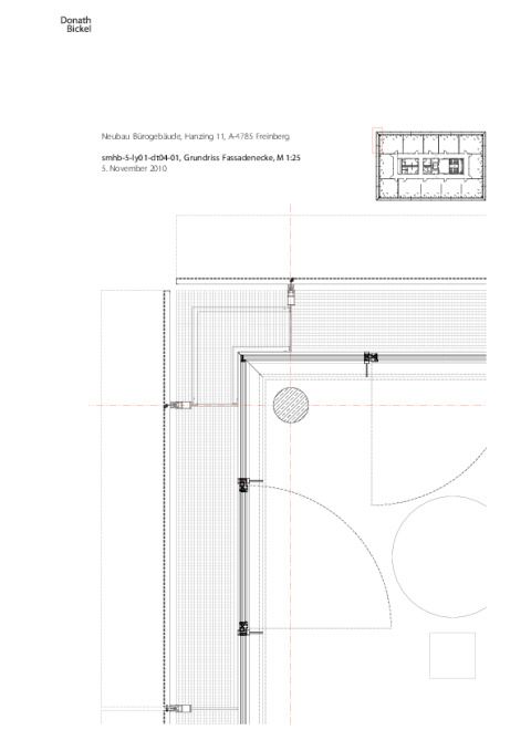 Grundriss Fassade