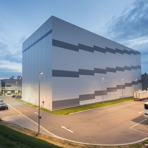 Neubau Hochregallager und Käseverarbeitungszentrum