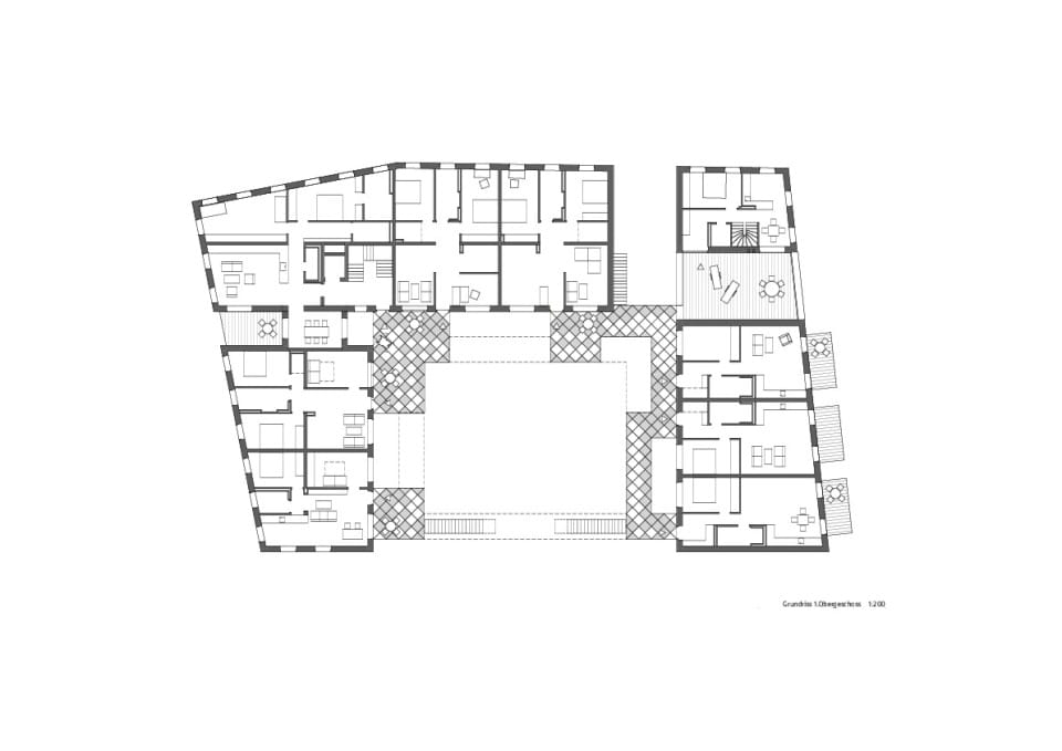 Grundriss Obergeschoss