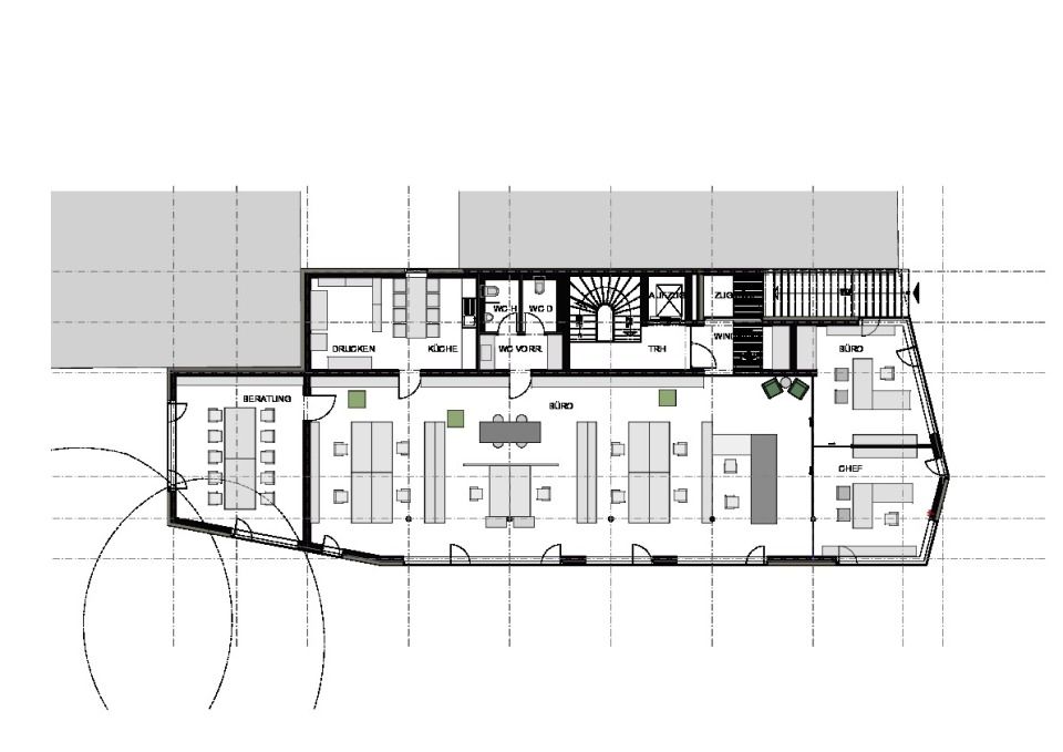 Grundriss 1. Obergeschoss