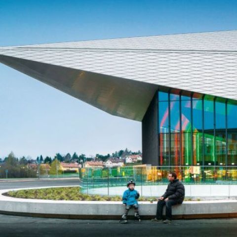 SwissTech Convention Center der Ecole Polytechnique Fédérale de Lausanne