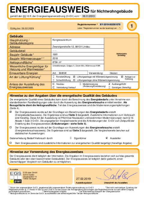 Energieausweis