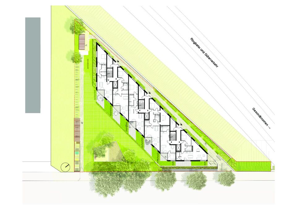 Grundriss EG mit Außenanlagen