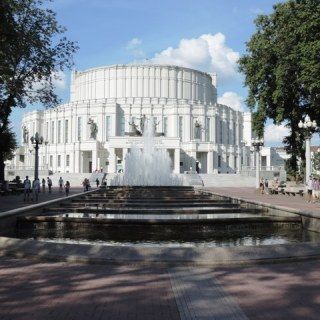 BY-Springbrunnen am Theater Minsk