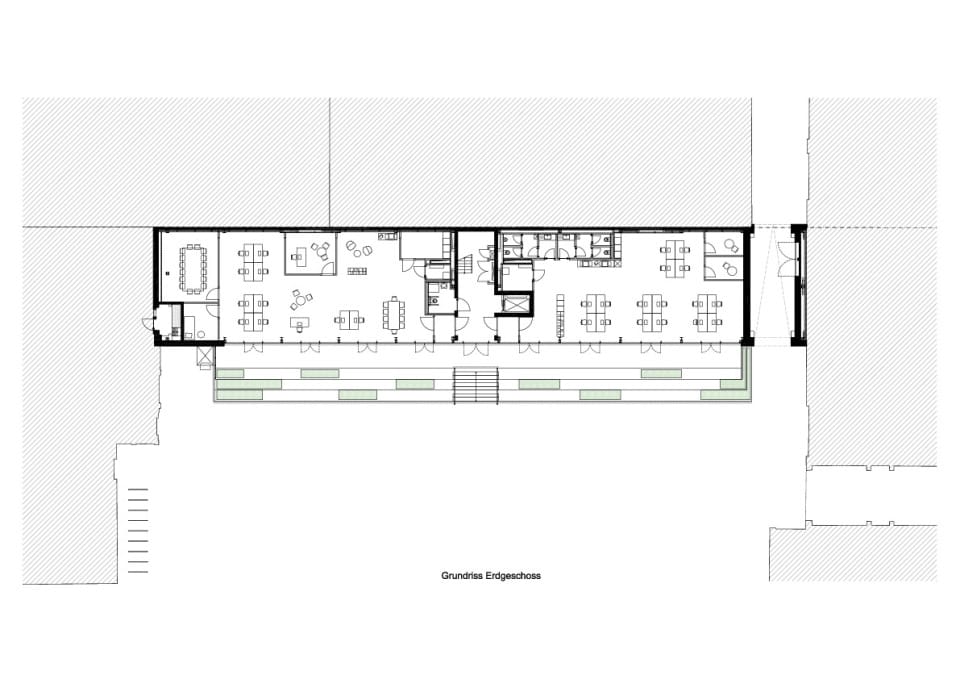 Grundriss Erdgeschoss 1:200