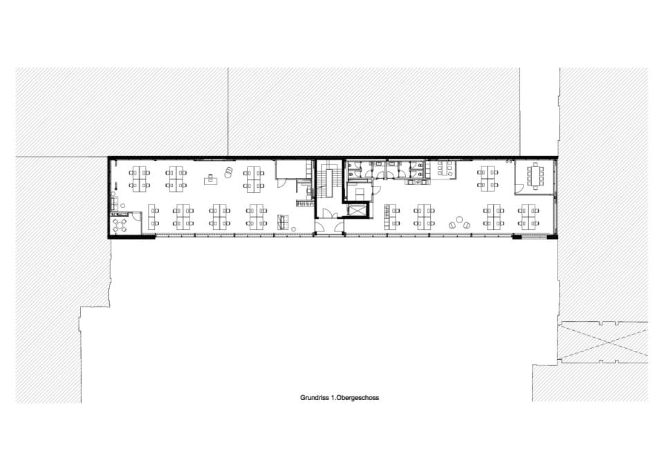 Grundriss 1.Obergeschoss 1:200