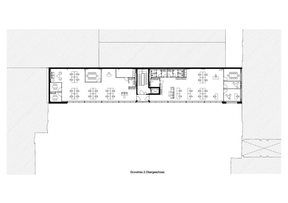 Grundriss 2.Obergeschoss 1:200