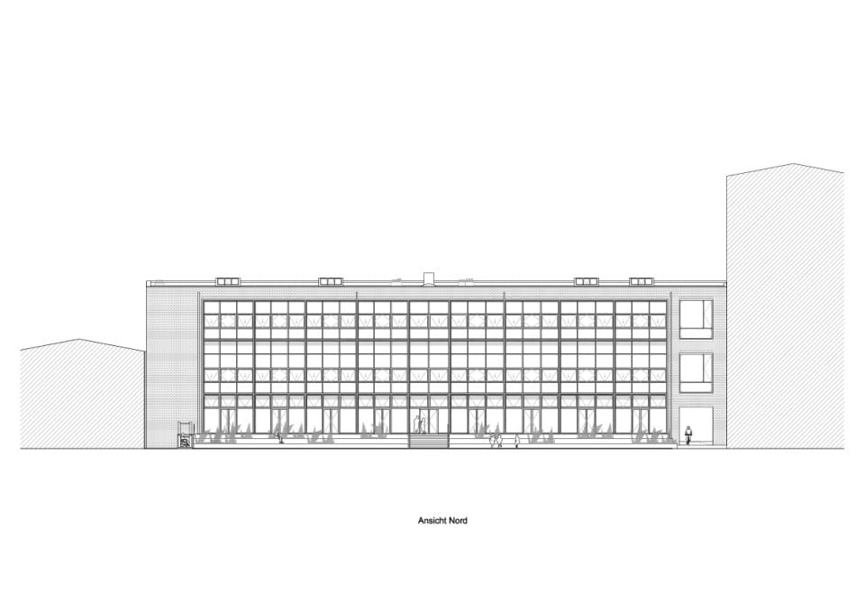Ansicht Nord 1:200