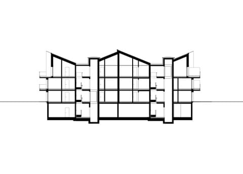 Längsschnitt Haus C