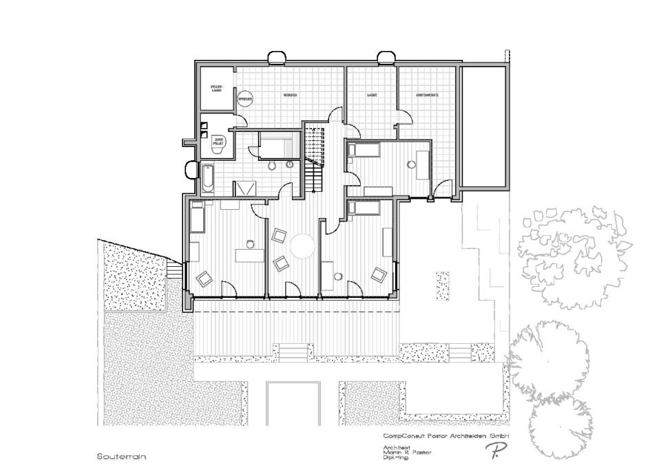 Grundriss Souterrain