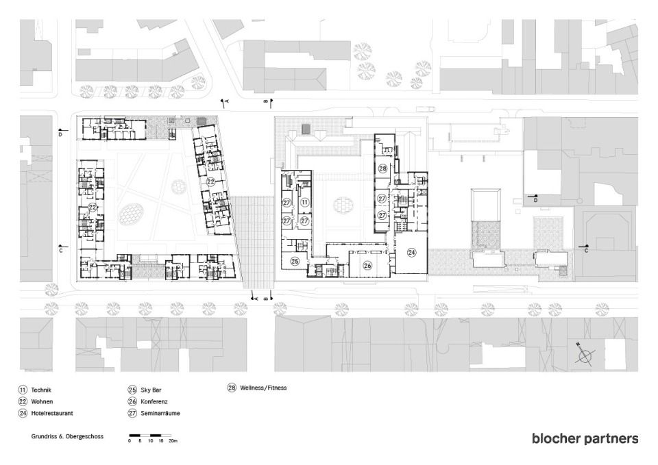 Grundriss 6. OG