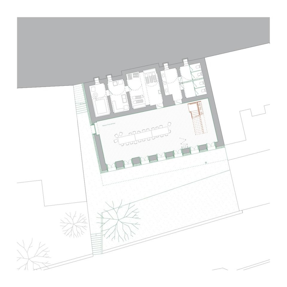 Grundriss Ratssaal