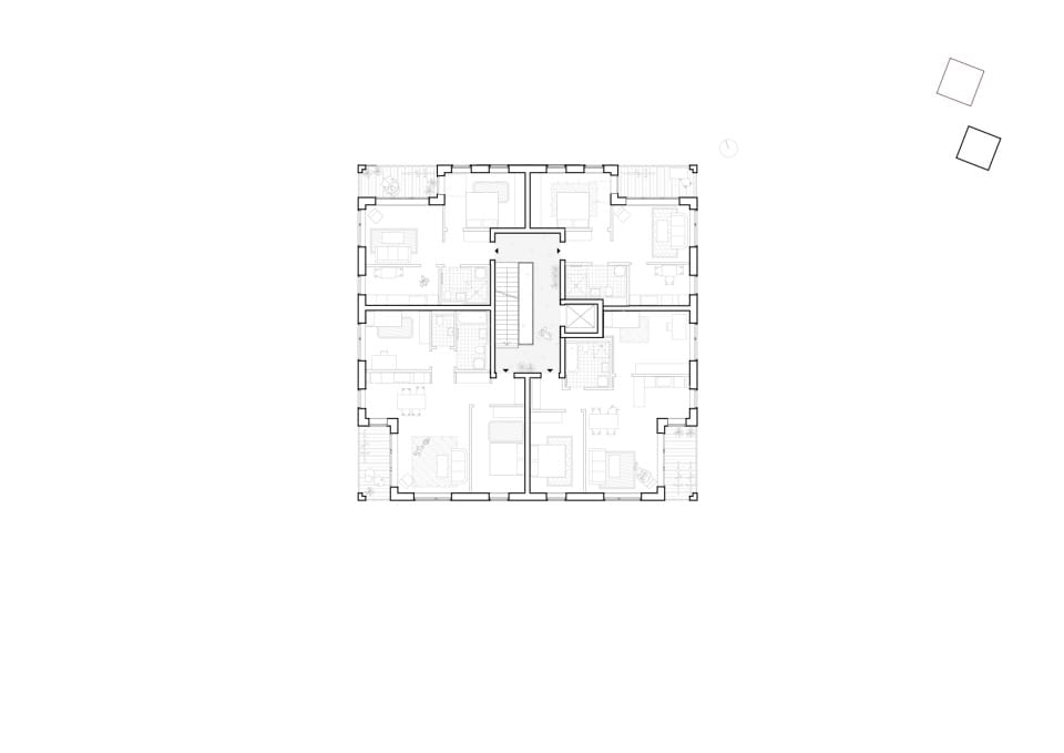 Grundriss Regelgeschoss Haus 2