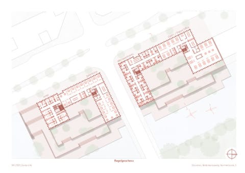 Grundriss Regelgeschoss