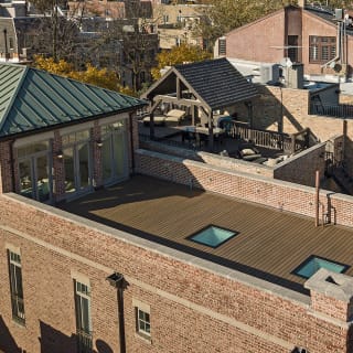 Begehbare Dachfenster für Wohnhaus in Chicago