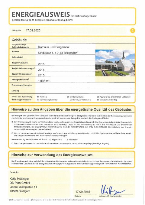 Energieausweis