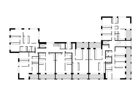 Regelgeschoss Grundriss