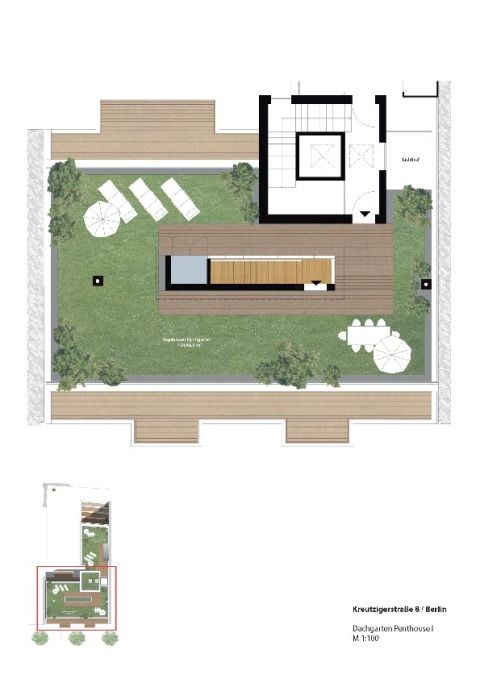Dachgarten Penthouse I