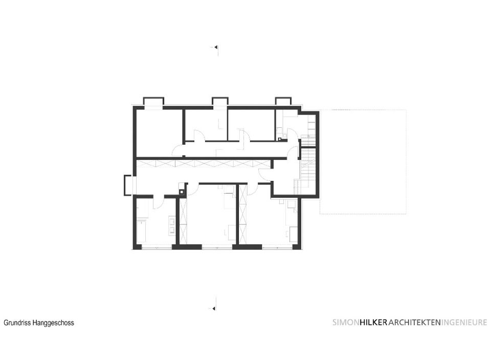 Grundriss Hanggeschoss