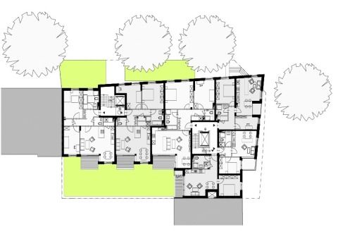 Grundriss 1. Obergeschoss