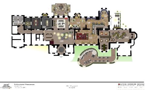 Grundrissplan Erdgeschoss