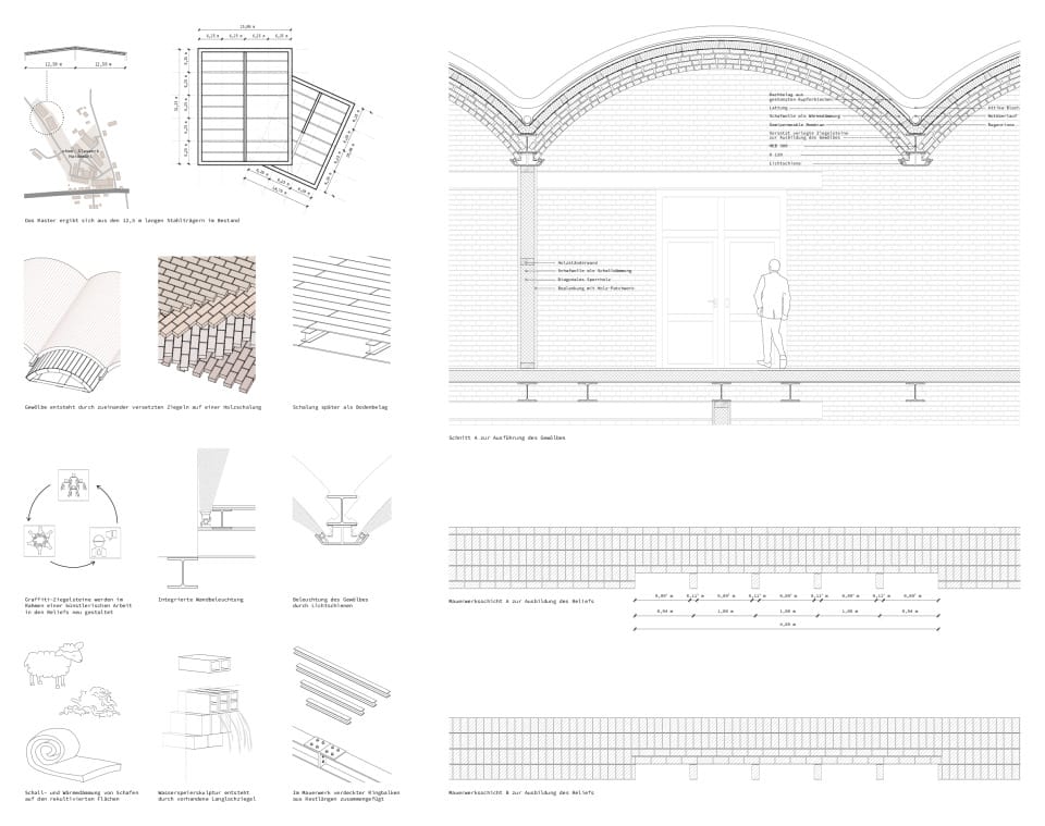 Detail _ Ausbildung des Gewölbes