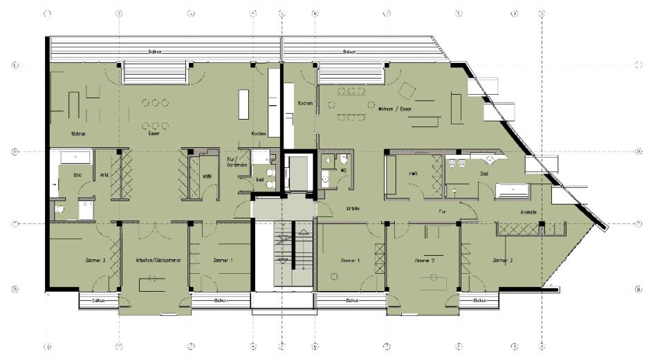 Lofthouse - Grundrisse 2.OG
