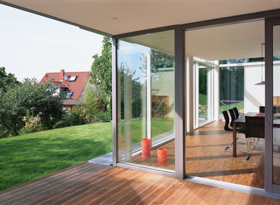 Terrasse, Blick Richtung Essen | UG-1