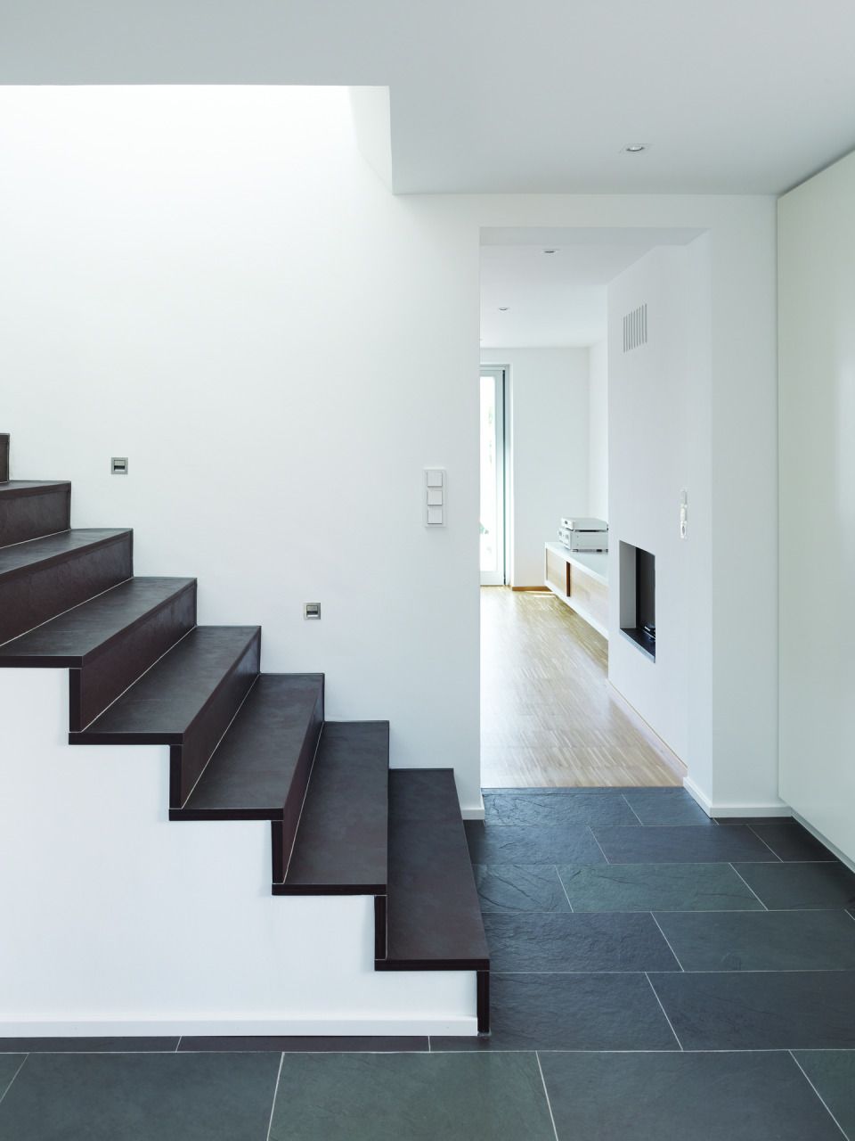 Treppe im Eingangsbereich