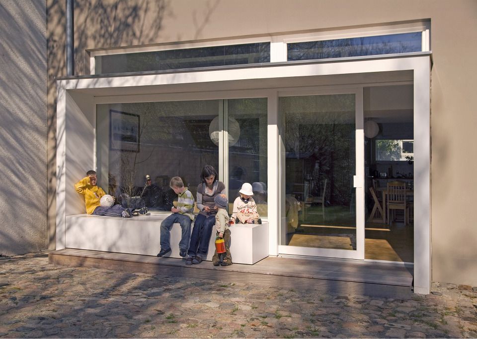 Fassade Garten