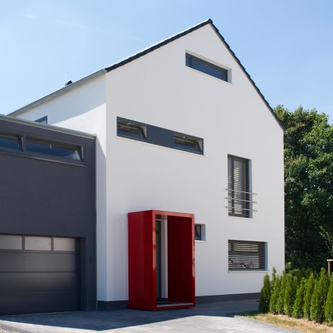 Wohnhaus D - Kräftige Farben - große Wirkung