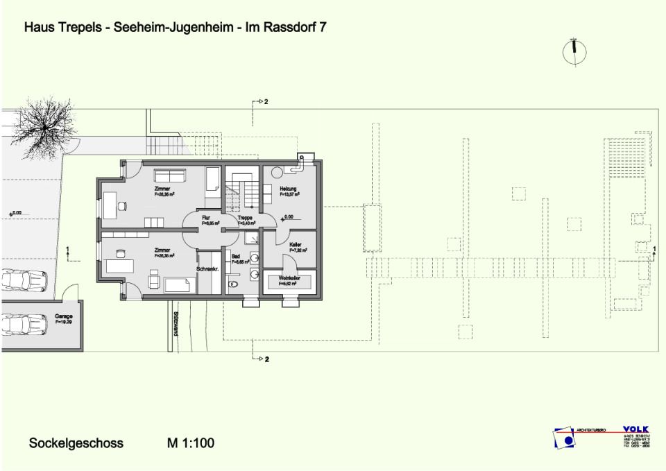 Grundriss Sockelgeschoss