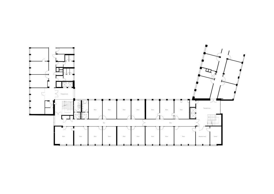 Grundriss 4.OG Büros