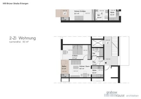 2-Zi Wohnung