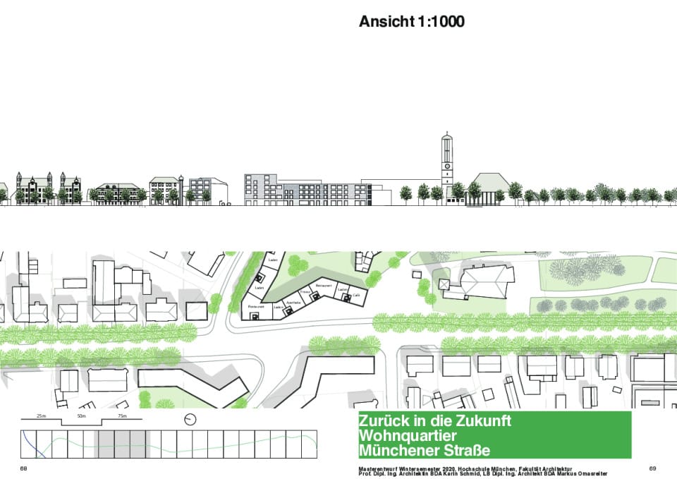 Ansicht Münchener Straße