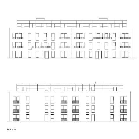 Ansicht Wohnquartier Neuss Weckhoven