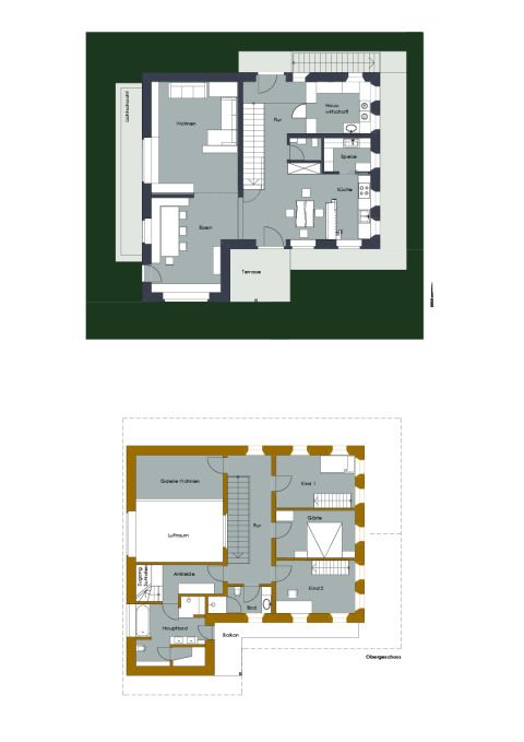 Grundrisse EG + OG
