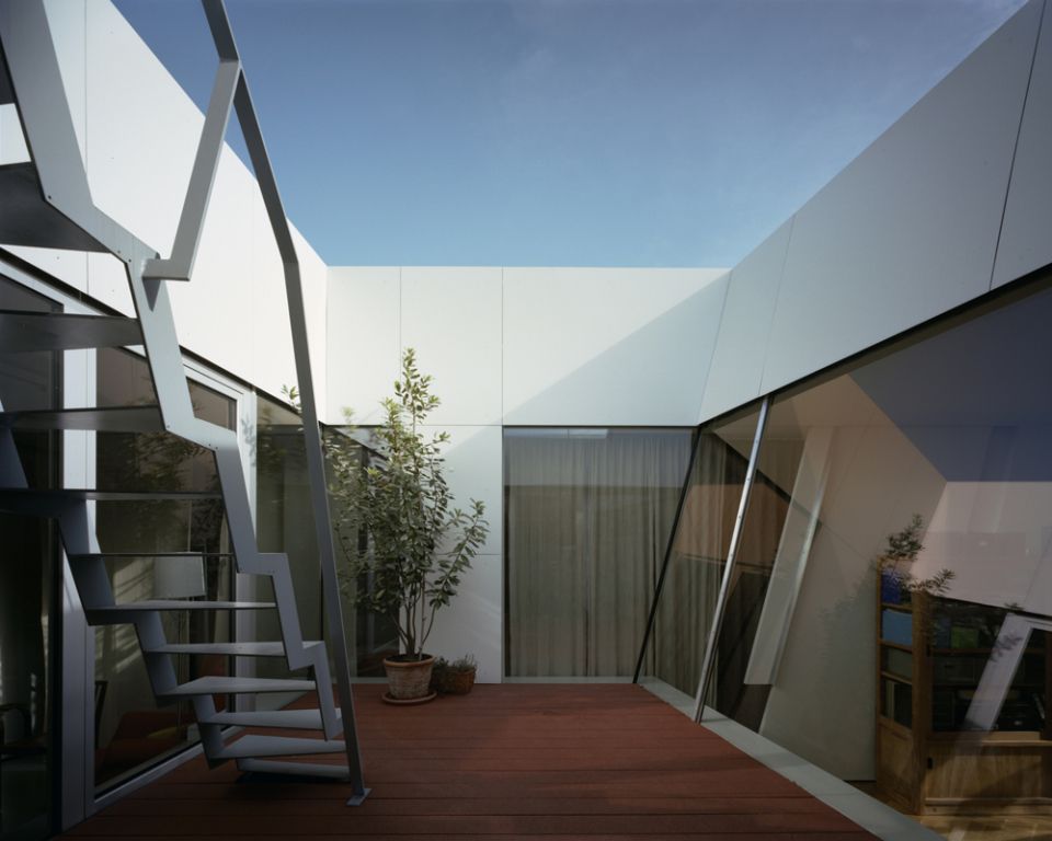Blick in den Patio