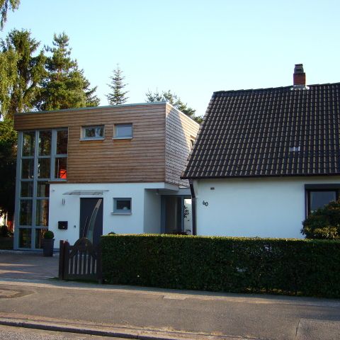 Anbau an ein Doppelhaus