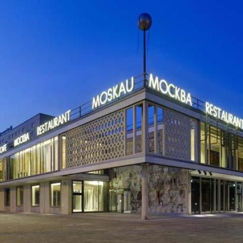 Umbau des Café Moskau
