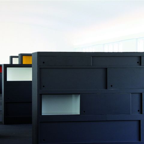 Regierungspräsidium Karlsruhe, Umbaumaßnahme Gruppenbüro