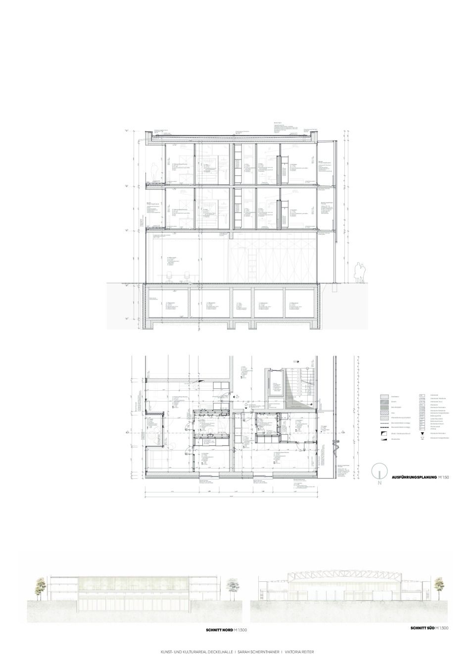 Deckelareal Ausführungspläne