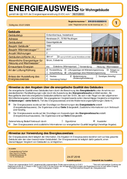 Energieausweis